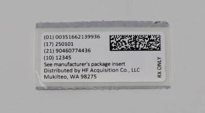 Case Rfid Label (00351662139936 Sensorcaine Rfid Label)